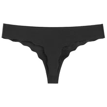 Afbeelding in Gallery-weergave laden, Low-Waist Seamless Lace Thong / G-String Panties - Small

